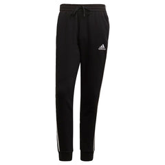 Men's adidas Essentials French Terry Tapered-Cuff 3-Stripes Pants