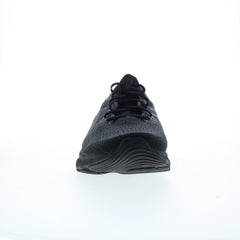 Asics Gel-Nimbus 24 Mens Black Leather Extra Wide Athletic Running Shoes