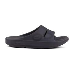 Unisex Ooahh Sports Sandals in Black Matte