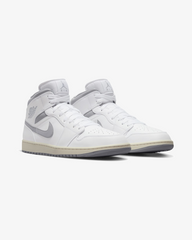 NIKE AIR JORDAN1 MID NEUTRAL GREY GS