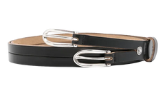 Twin Tongue Belt "Black" A2258TBC