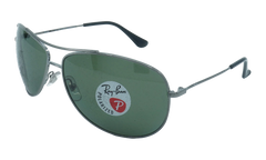 Aviator Polarized Sunglasses "Gun Metal" RB3293-004-9A_63