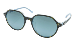 THALIA SUNGLASSES "HAVANA ON LIGHT BLUE" RB2195F-13163M_53