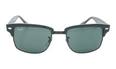 Clubmaster Square Sunglasses "Demi Gloss Black On Black" RB4190-877_52