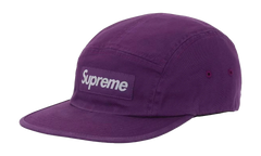 Washed Chino Twill Camp Cap (SS26) "Purple" SU27167