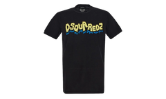 D2 Waving Logo Cool T-shirt "Black" S71GD1252S23009900