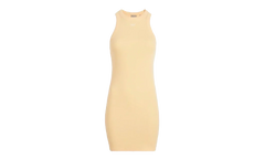 Lyra Waffle Mini Dress "Pastel Orange" KITH58