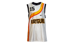 Roswell Rayguns Vince Carter Basketball Jersey "White / Gold Orange" CV1970 100