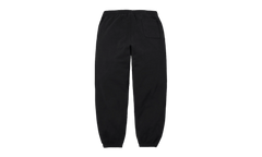 Satin Appliqué Sweatpant "SS26 - Black" SU27515
