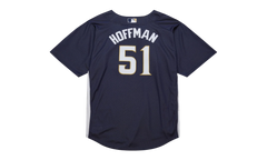 MLB Trevor Hoffman Authentic Batting Practice Pullover Jersey "2007 San Diego Padres – Navy" ABPJAC20014 SDPNAVY07THF