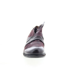 Tarek 516134-301-6903 Womens Burgundy Leather Ankle & Booties Boots