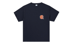 EE BASIC T-SHIRT "SS25 - Ebony/Orange" EE648