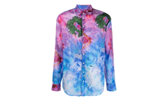 Azure Patterned Shirt "Multicolor" S71DM0614S76674002S