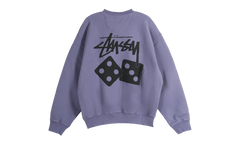 Dice Pig Dyed Crew Sweatshirt "GRAPE" 1915077 GRPE