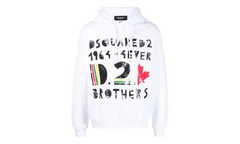 D2 Brothers Hoodie "White" S71GU0574S25551100