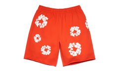 Cotton Wreath Sweatshorts "Dark Orange" DT618