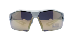 Vaporwing R Sunglasses "Matte White / Speed Tint / UML Gold Lens" EV0914 100
