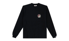 EE LONG SLEEVE T-SHIRT "FW23 - Black/Maroon/Ivory" EE583