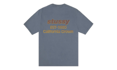 California Grown Pigment Dyed Tee "Navy" STUS391