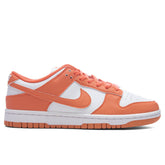 Women's Dunk Low - White/Light Wild Mango