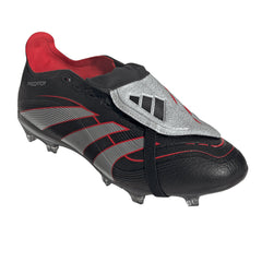 Predator Obsidian Strike Fold-Over Tongue Firm Ground/Multi Ground Soccer Cleats