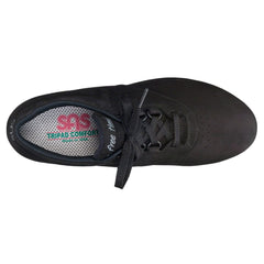 Women's Free Time Walking Shoe in Charcoal Nubuck