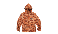 Top Of The Key Tiger Camo Hooded Shell Jacket "Tan" 1546O4343 CRL