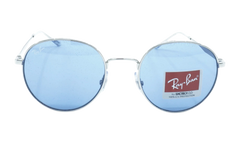 ROUND SUNGLASSES "SILVER" RB3681-003-80