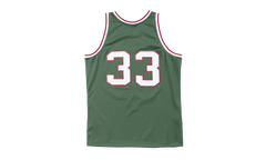 NBA Kareem Abdul-Jabbar Swingman Jersey "1970 Milwaukee Bucks - Green" SMJYAC18107 MBUDKGN70KAB