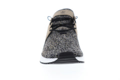 X_PLR B37930 Mens Black Canvas Casual Low Top Lifestyle Sneakers Shoes