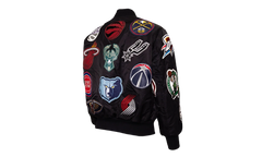 Reversible Bomber Jacket "Charlotte Hornets" NBA 501REVBBLK BLK