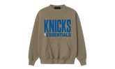 NBA Mens Knicks Sports Fit Crewneck "Homestead Heather" 192NB256508F
