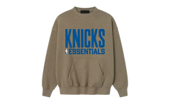 NBA Mens Knicks Sports Fit Crewneck "Homestead Heather" 192NB256508F
