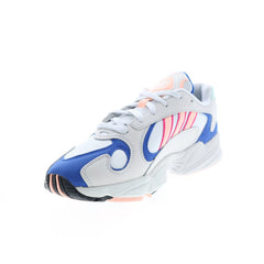 Yung-1 BD7654 Mens White Synthetic Lace Up Lifestyle Sneakers Shoes