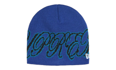 New Era Cursive Beanie "SS26 - Blue" SU27254