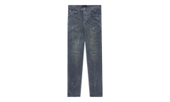 3-Needle Denim Jeans "Grey Wash Repair" P001 GWRC122
