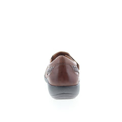 Aetrex Karina DM502 Womens Brown Wide Loafer Flats Shoes
