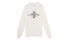 Skull Wings Pigment Dyed Long-Sleeve "Natural" STUS367