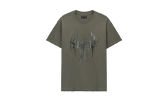 Colin Oversized Short Sleeve Tee "Olive Cyber Sigilism" MLFQK911 T1322OCSIG