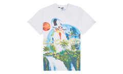 Waterfalls Graphic T-Shirt "White" 861 2311 WHT