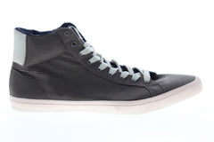 Aldo Hawksley Mens Gray Suede High Top Lace Up Lifestyle Sneakers Shoes