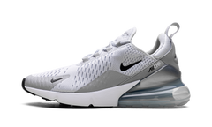 Air Max 270 WMNS"Pure Platinum Light Smoke Grey Metallic Silver Black" AH6789 018