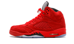 5 Retro "Red Suede" 136027 602