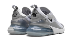 Air Max 270 WMNS"Pure Platinum Light Smoke Grey Metallic Silver Black" AH6789 018