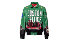 Skyline Vegan Leather Championship Jacket "2024 NBA Champion Boston Celtics" NBA 021B CEL