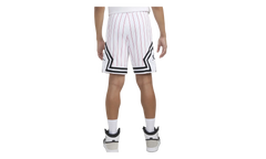 Air Jordan Pinstriped Diamond Shorts GS "White Striped Red" 95C890 001