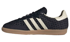 Samba OG WMNS "Basketweave Black Cream White" HQ9282