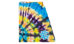 EE Basic Shorts (FW22) "Tie Dye Yellow Blue" EE217