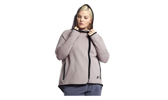 Tech Fleece Full Zip Cape Hoodie WMNS "Rose Pink / Black" AH3969 684