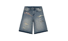 Pistol Jean Shorts "Blue" BS75
